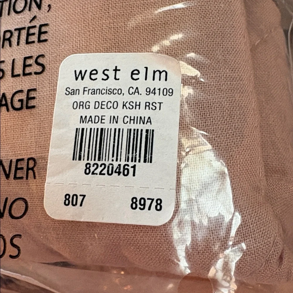 West Elm chic blush